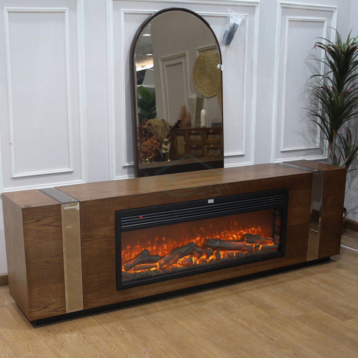 ⁦مدفئة ديكور بشاشة 23⁩ - الصورة ⁦1⁩